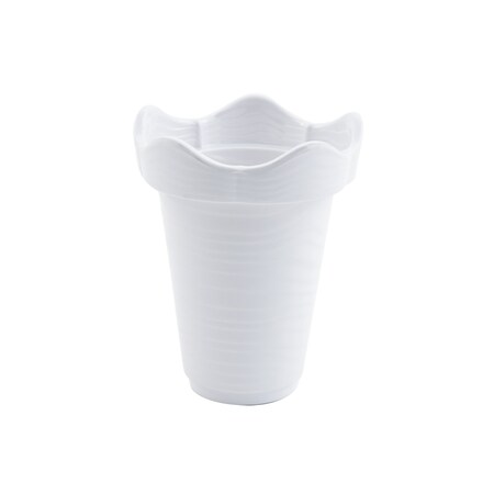 Bon Chef Euro Round Bowl 1Qt. 5" Dia X 5" Dia X 6" Deep 53204WHITE